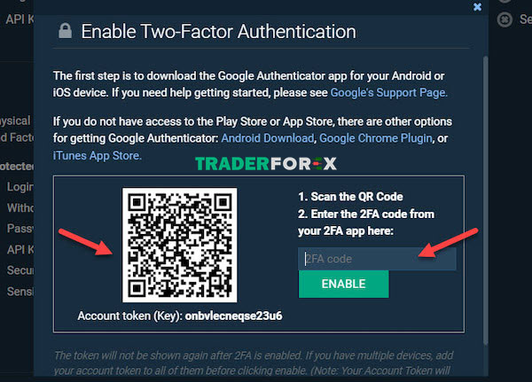 Thực hiện bảo mật thông qua ứng dụng Google Authenticator