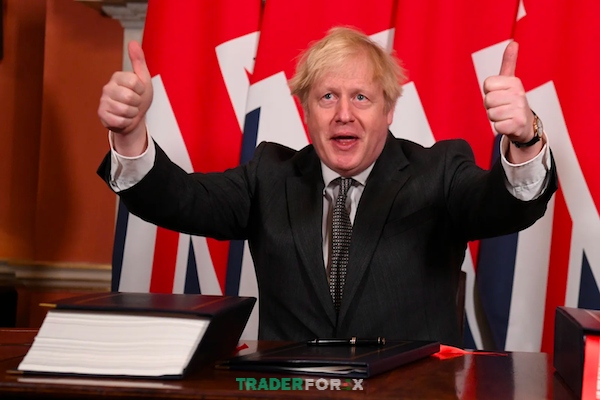 Minh họa Thủ tướng Boris Johnson