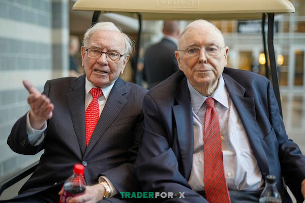 Chân dung Charlie Munger và Warren Buffett