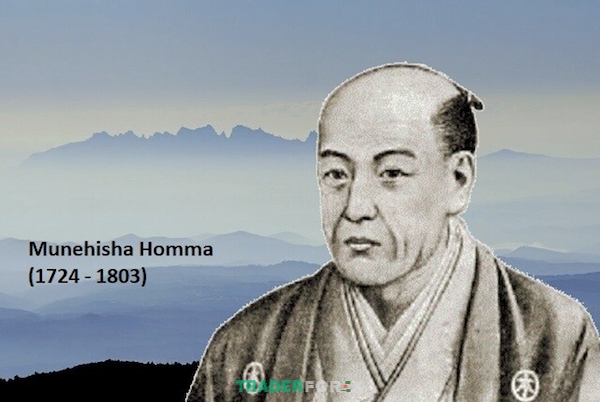 Munehisa Homma - Cha để đồ thị nến Nhật bản