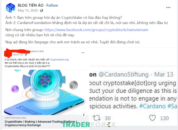 Cộng đồng Crypto tại Việt Nam cũng khuyên người dùng nên tránh xa hệ thống này